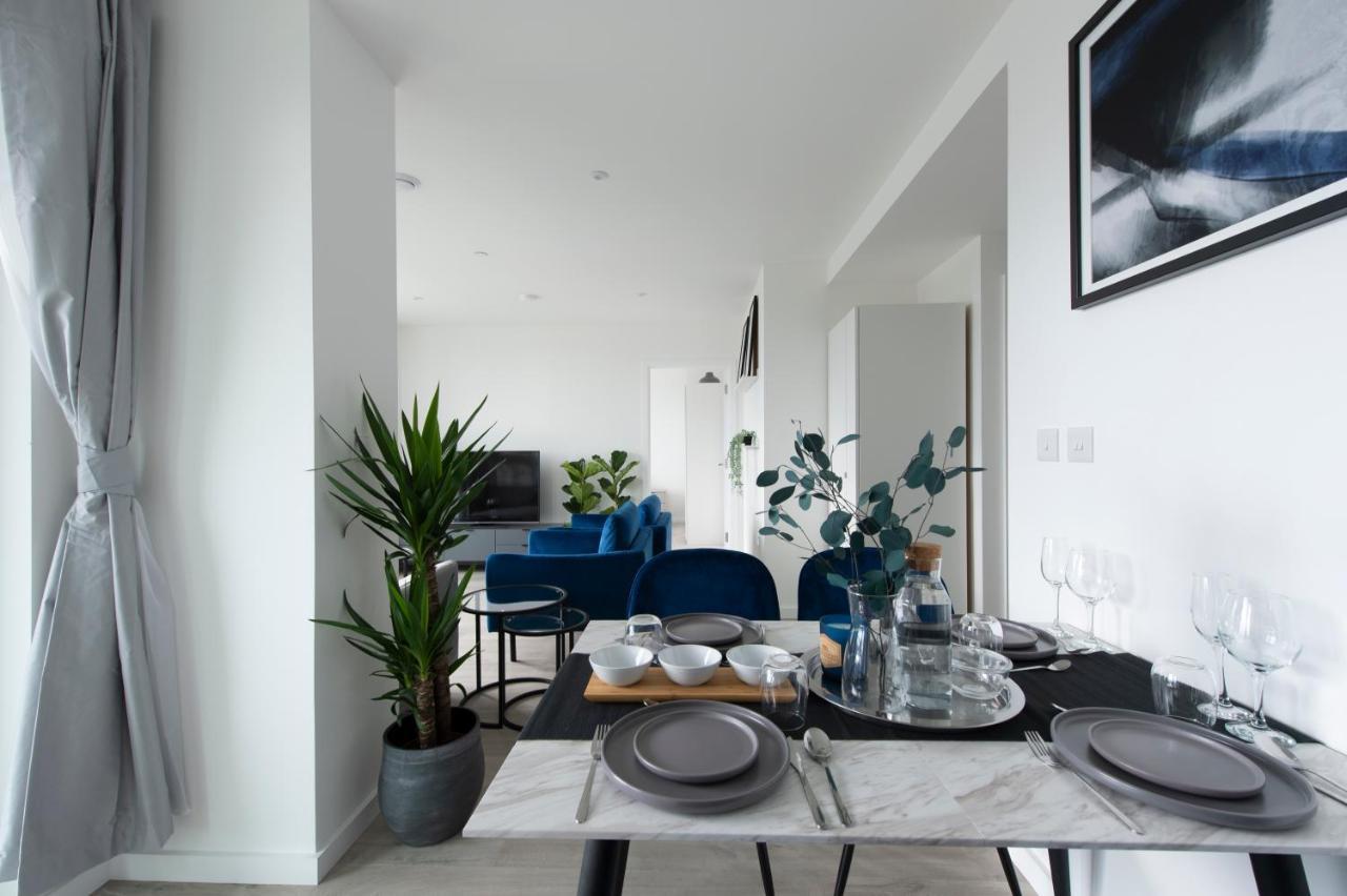 Ac Luxe Penthouse With Free Parking Apartment Londra Exterior foto