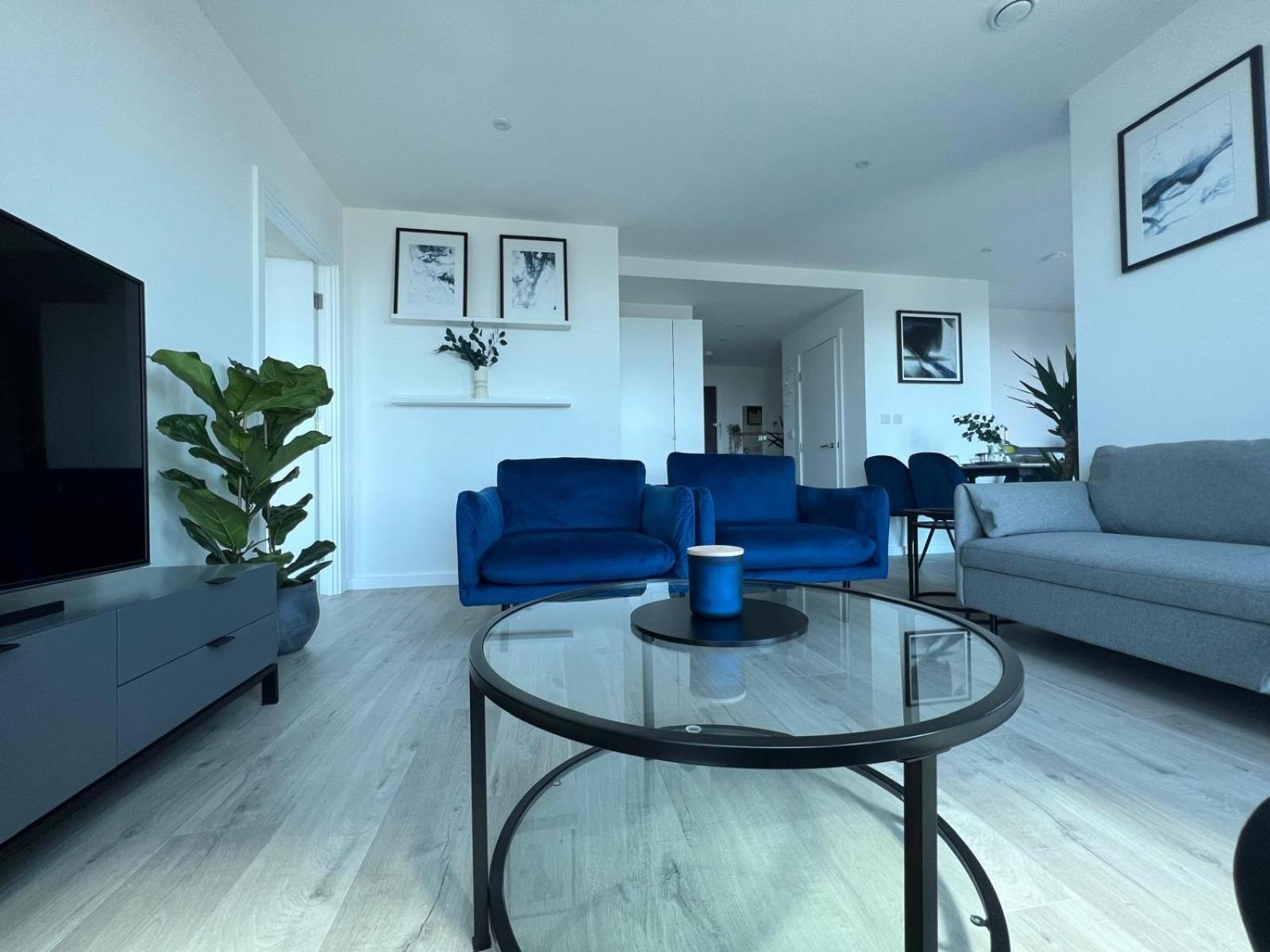 Ac Luxe Penthouse With Free Parking Apartment Londra Exterior foto